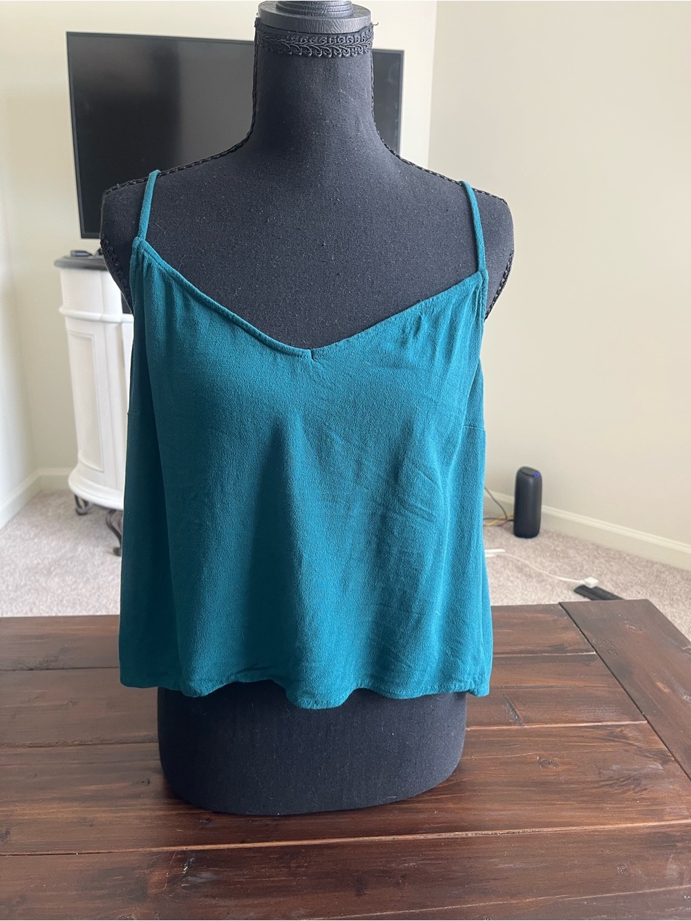 Kendall & Kylie Teal Spaghetti Strap Cami